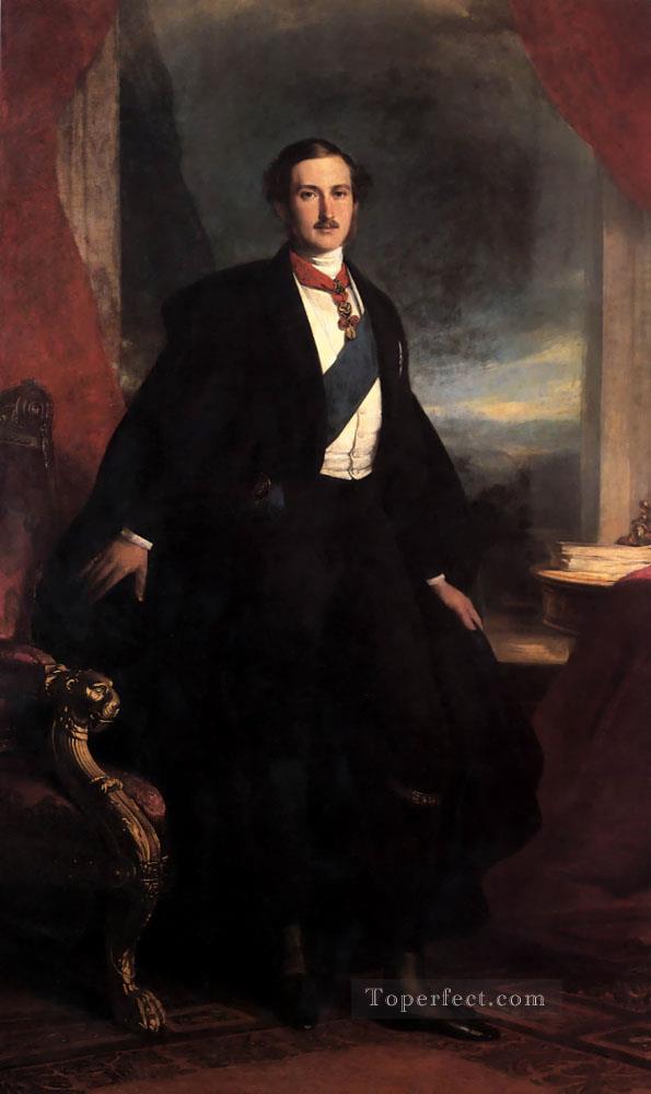 アルバート王子の王室肖像画フランツ・クサーヴァー・ウィンターハルター油絵
